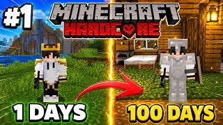 I Survived 100 Days in Minecraft Hardcore! 💀