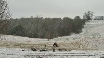 2006 Polaris Predator 500 Playing in the Snow