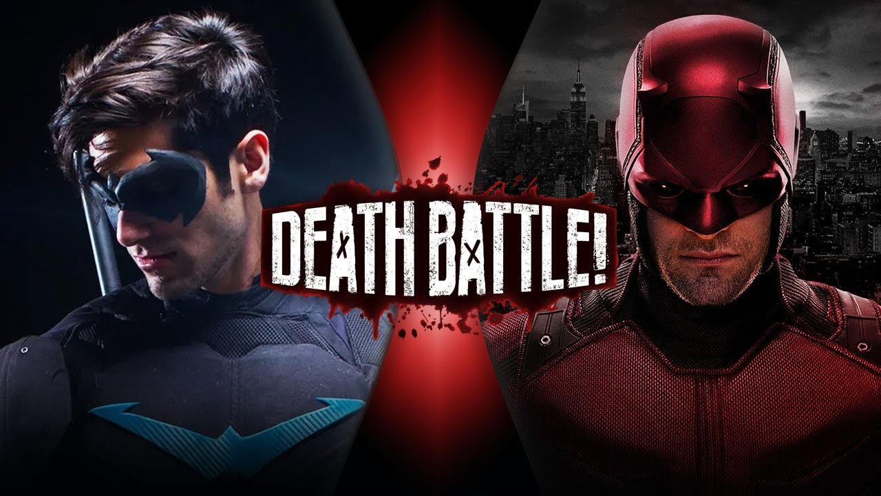 Nightwing VS Daredevil (DC VS Marvel) DEATH BATTLE! Realtime YouTube