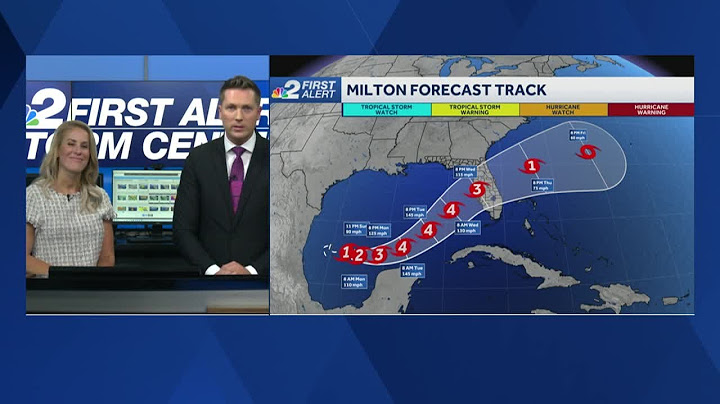 NBC2 meteorologists live Q&A on Hurricane Milton