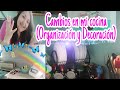 Pequeños CAMBIOS en mi cocina🌈💖 Organización Y Decoración