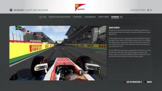 F1 2016 - Narrated Video Tutorial: Race Starts Gameplay Information Sequence Details Playstation 4