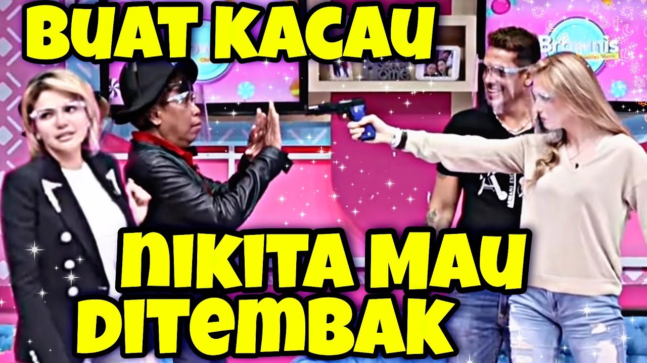 Nastasya Shine Buat Kacau Mau Tembak Nikita Mirzani & Tukul - Brownis  @TRANS TV Official