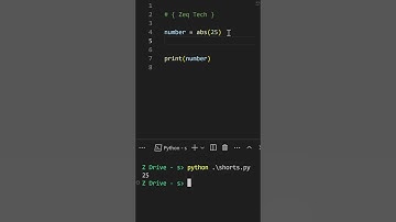 Python abs() function 😮😮😆😆