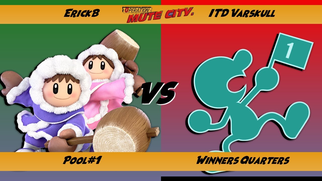 Operation: Mute City WINNERS QUARTERS | ErickB (Icies) vs ITD Varskull (Mr.Game & Watch)