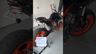 Duke 890r exhaust upgrade to yoshimura #ktmduke #duke890r #yoshimura #mods