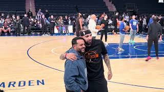 Knicks play final home game before All-Star Break with Jose Alvarado 