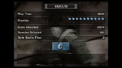 Onimusha: Warlords - Beating the game under 3 hours, no healing, no weapon upgrade.