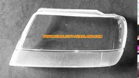 2006 jeep grand cherokee headlight lens cover replacement