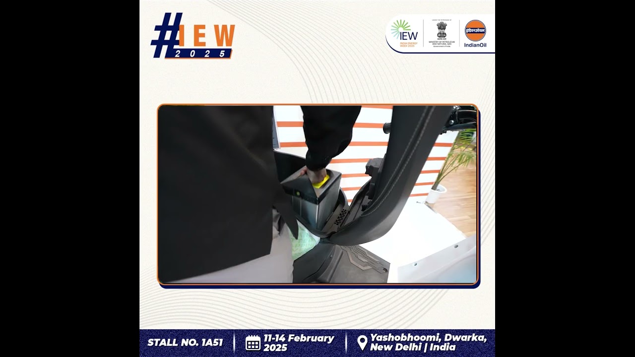 IEW 2025 | IndianOil’s battery swapping technology