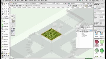 Vectorworks 2017 - Site Design - Create Landscape Area