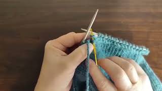 The evergreen baby sweater. How to knit the lateral braid in the round. by The evolution of stitches 107 views 2 months ago 11 minutes, 22 seconds