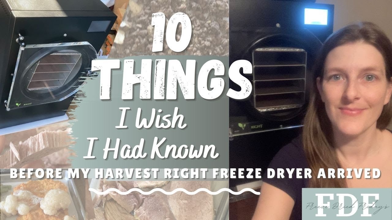 Harvest Right Freeze Dryer (everything you need to know)