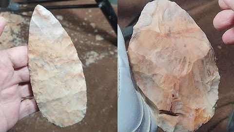 1992 - Part 1/2 - Flint Ridge Chert Heat Treat #flintknapping