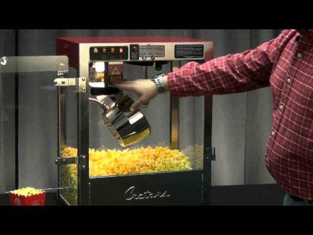 Antique Gold Rush Popcorn Machine