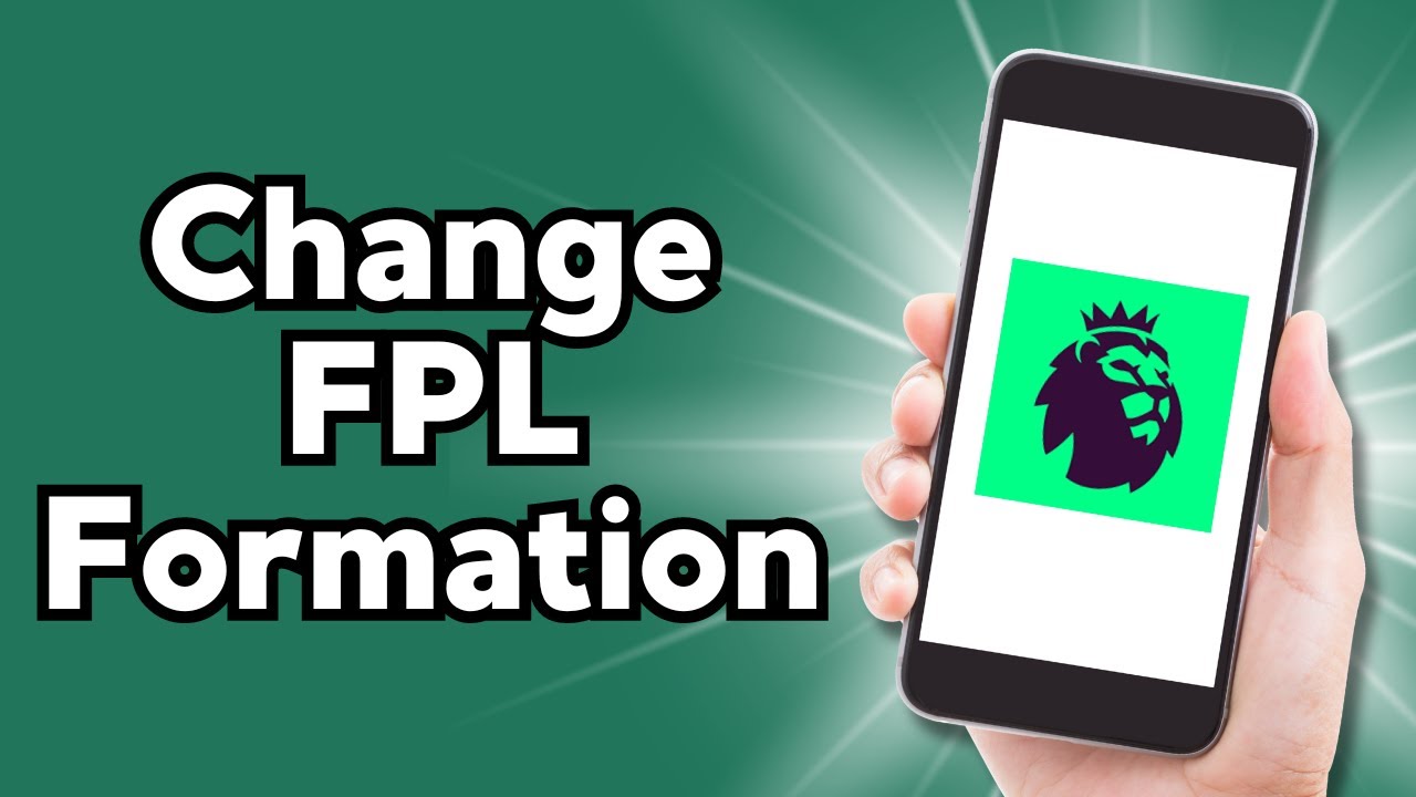 How To Change Formation on FANTASY PREMIER LEAGUE (2024)