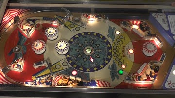 Bally Freedom Pinball -with Original Playfield Design