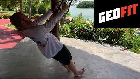 How to perform TRX Rows - strengthen your upper back and rear shoulders