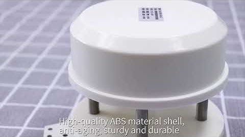 ultrasonic wind speed and direction sensor