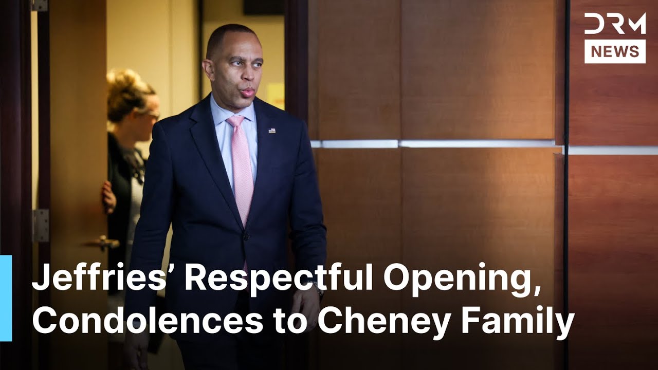 House Democratic Leader Honors Dick Cheney at Government Shutdown Briefing | DRM News | AC1F