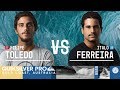 Filipe Toledo vs. Italo Ferreira - Round Three, Heat 4 - Quiksilver Pro Gold Coast 2018