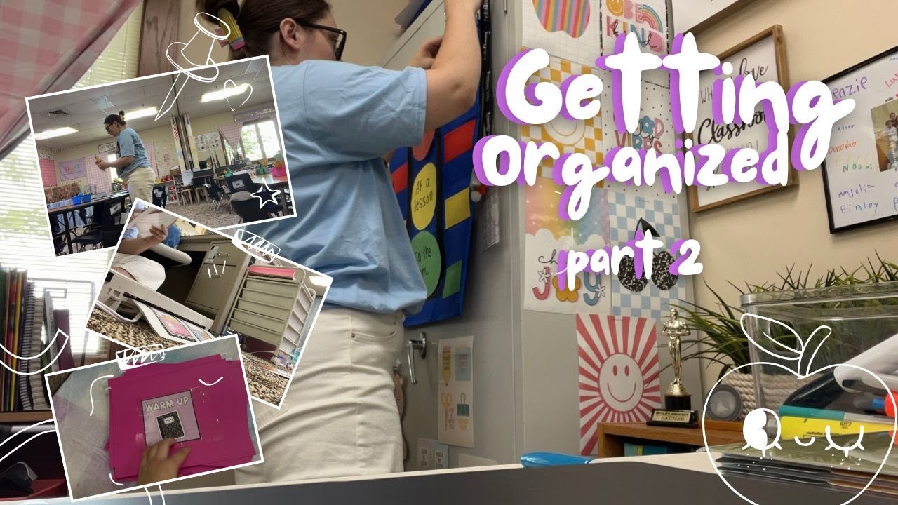 More Back to School Setup & Organizing!