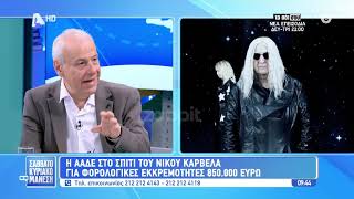 Νίκος Μάνεσης: «Ο Καρβέλας δήλωνε χαμηλοσυνταξιούχος, τώρα θα υποστεί τις συνέπειες, ας πρόσεχαν»