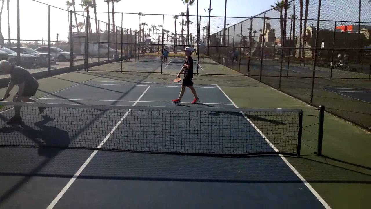 paddle tennis on venice beach YouTube