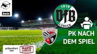 PK nach dem Auswärtsspiel || FC Ingolstadt vs. VfB Lübeck