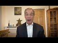 Farage reacts as BLM protestors cleared.