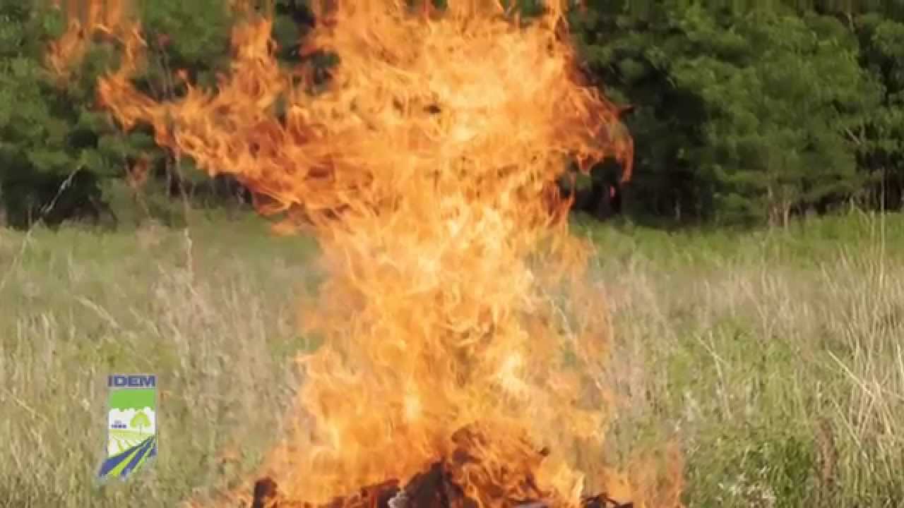 Indiana's regulations about open burning - YouTube