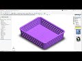Dish basket modeling practice in Solidworks