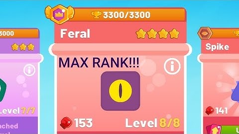 Evo Pop - Feral (REACHED MAX RANK!!!)