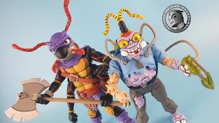 neca Antrax and scumbug teenage mutant ninja turtles animated show action figure unboxing review