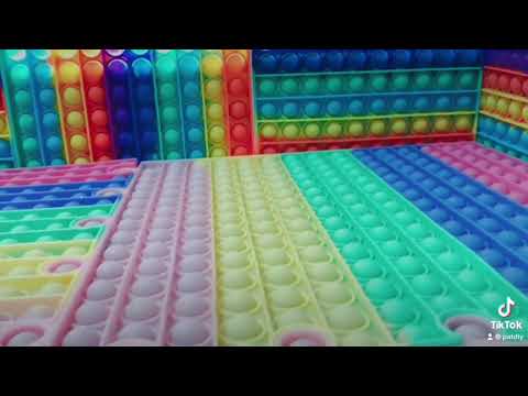 DIY XXL POP IT FIDGET TOY HAUS 🌈 Tiktok Pop Its Fidget Haus Squishy Challenge POP IT HACKS #shorts