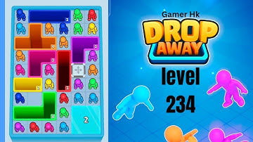 Drop Away level 234 Walkthrough Solution 