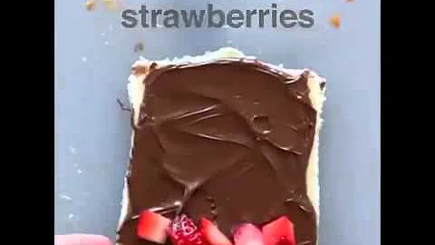 Strawberry Nutella French Toast Rollups Instructions