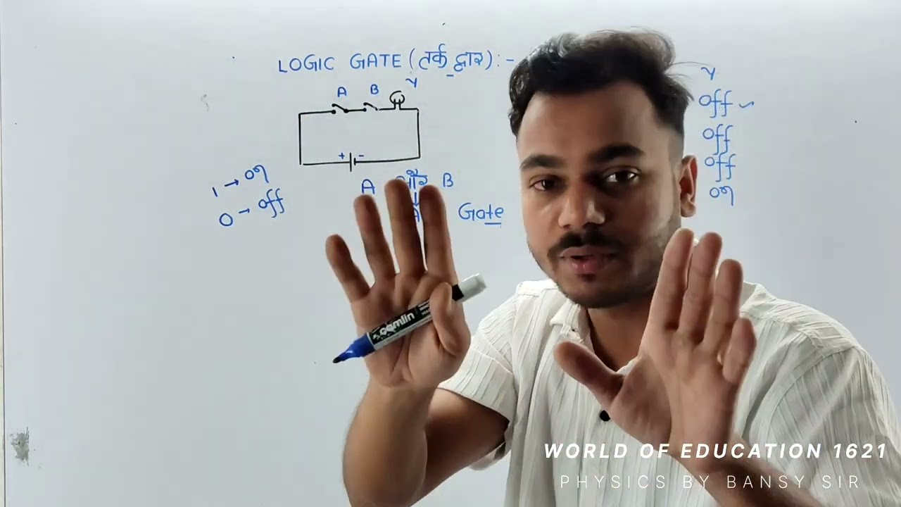 LOGIC GATE( CLASS 12TH) PHYSICS BY BANSY SIR 