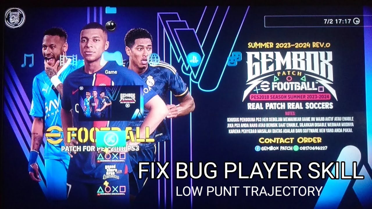 FIX BUG PLAYER SKILLS GEMBOX 2024 REV 0 - YouTube