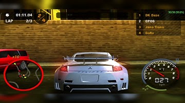 Need For Speed Most Wanted 5-1-0 - BOSS 9 #2 (Earl) - PSP Gameplay #12 PPSSPP