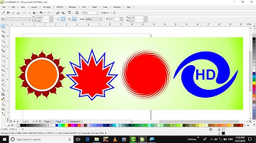 How to use Distortion Tool & Distort Tool in CorelDraw. Learn CorelDraw in hindi tutorial 21