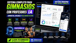 🚀 Sistema para Gimnasios con Inteligencia Artificial | Demo Completa 2026 ⭐ screenshot 4