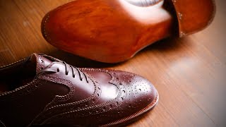 : Process of Making HANDMADE Oxford Shoes
