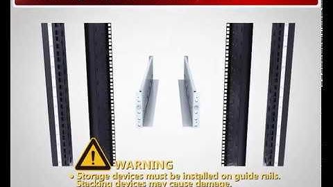 Huawei OceanStor V3: Installing Adjustable Guide Rails (4U&6U)