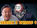 SO MANY FIGHTS EVERYWHERE! GENYA SHINAZUGAWA!!! - Demon Slayer Season 3 Episode 4 REACTION
