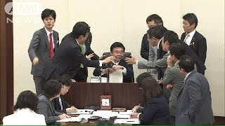 医療・介護制度の法案　与党が委員会で強行採決(14/05/15)