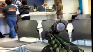 Adali & I shooting up a DMV in Medford oregon