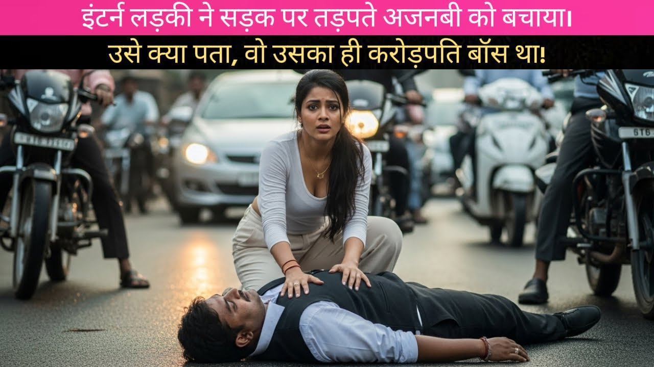 इंटर्न लड़की ने एक अजनबी की जान बचाई, ये नहीं जानती थी कि वही उसके अरबपति बॉस हैं।