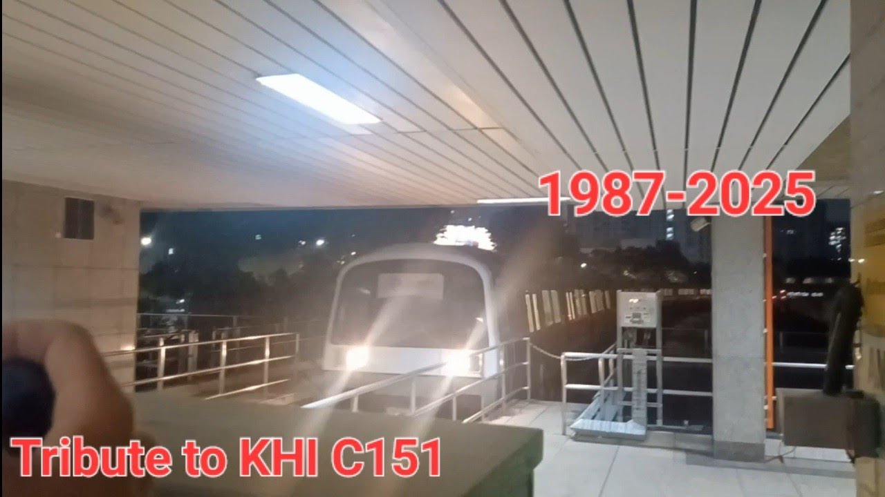 [SMRT](200 SUBS Special) Tribute to S'pore First Train Farewell KHI'S C151 1987-2025 