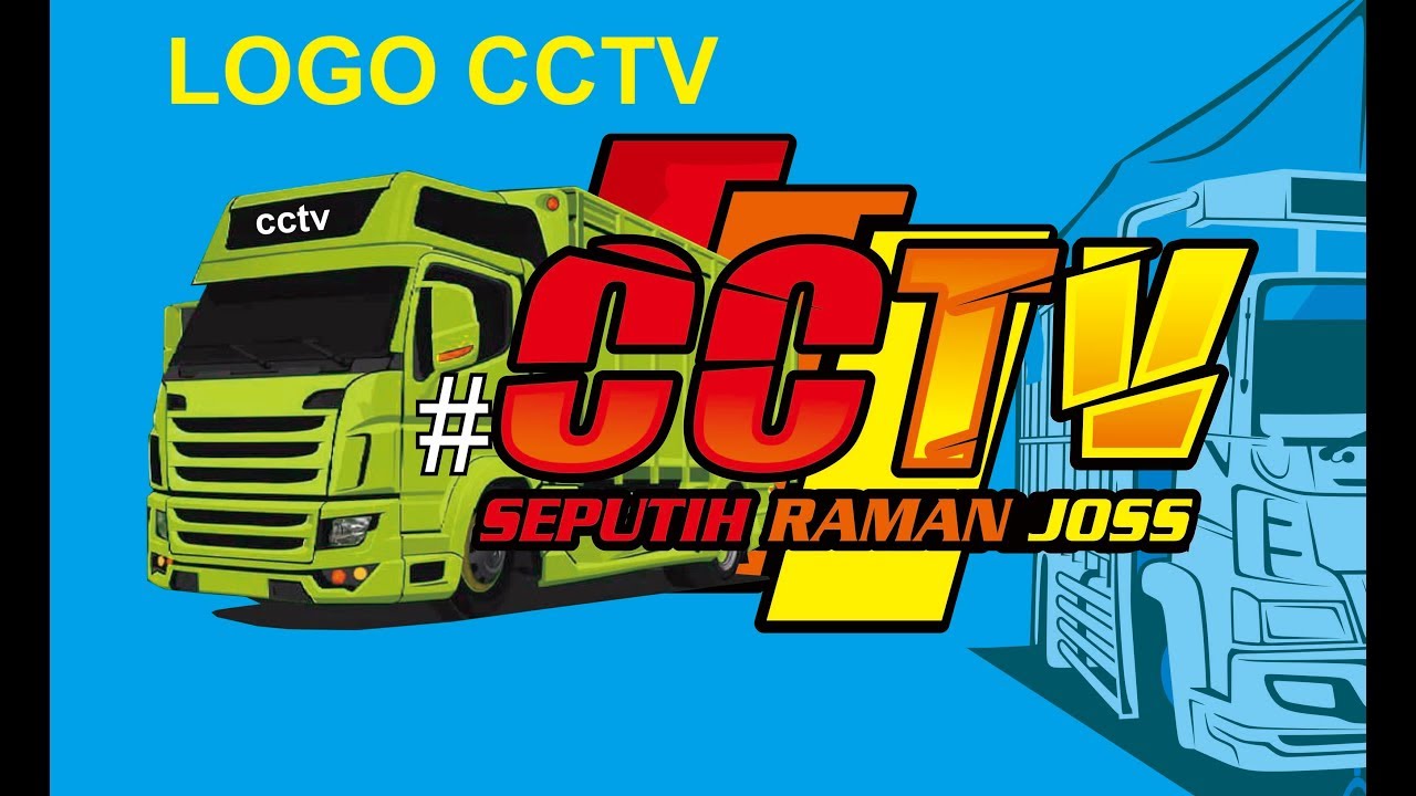 40 Koleski Terbaik Mentahan Logo Contoh  Stiker  Cctv Truk 